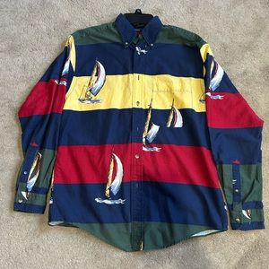 NAUTICA vintage button down shirt